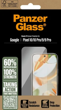 PANZERGLASS Screen Protector Google Pixel 10/Pro/Pro CF C