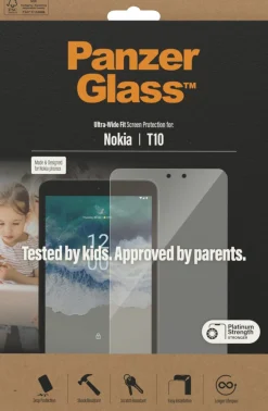 PanzerGlass Screen Protector Nokia T10 Ultra-Wide Fit