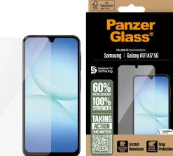 PanzerGlass - Skärmskydd för mobiltelefon - ultrabred passning