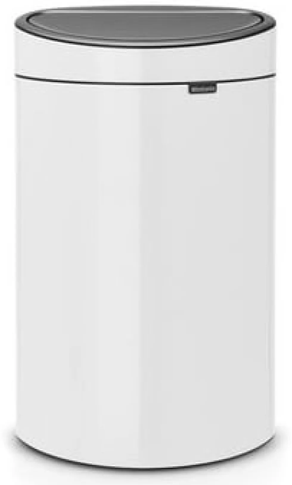 Papperskorg BRABANTIA Touch Bin 40L vit