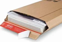 Pappkuvert COLOMPAC 150x250x50mm brun