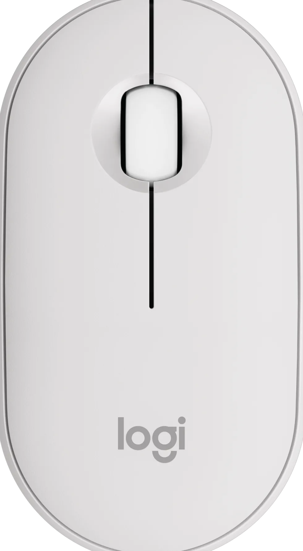 Pebble Mouse 2 M350s Wireless, Tonal White