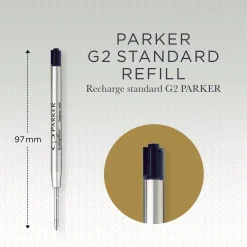 Pennpatron PARKER Quinkflow Medium svart