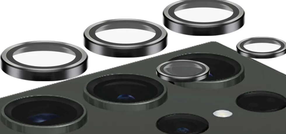 PG Hoops Camera Lens Protector Galaxy S24 Ultra Black
