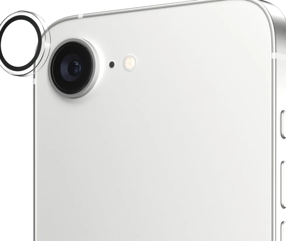 PG iPhone 17e/16e Hoops Transparent Lens Protector