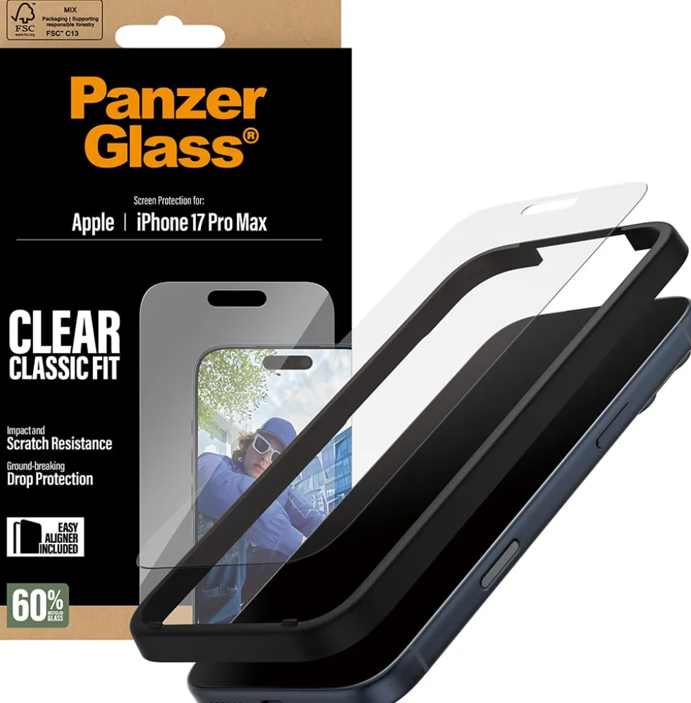 PG Screen Protect iPhone 17 Pro Max Classic Fit EasyAligner