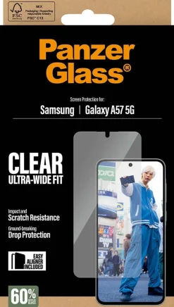 PG Screen Protector Galaxy A56 5G UWF w. EasyAligner