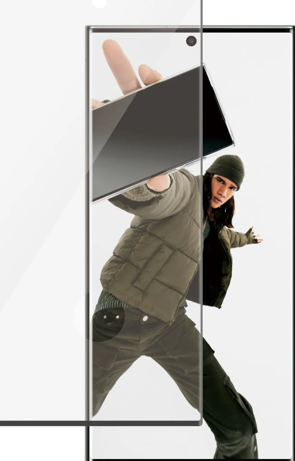 PG Screen Protector Galaxy S24 Ultra Ultra-Wide Fit wA