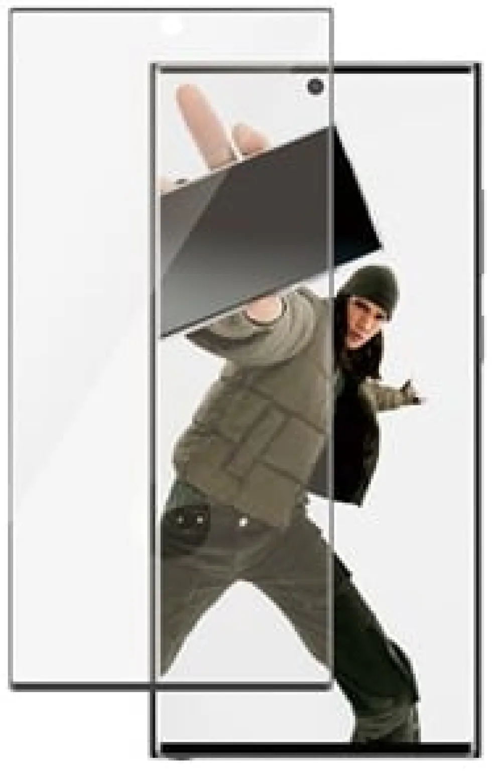 PG Screen Protector Galaxy S24 Ultra Ultra-Wide Fit wA