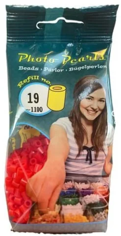 PhotoPearls nr 19 röd 1100/fp