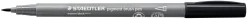 pigment brush penna Grå&Karamell 6st