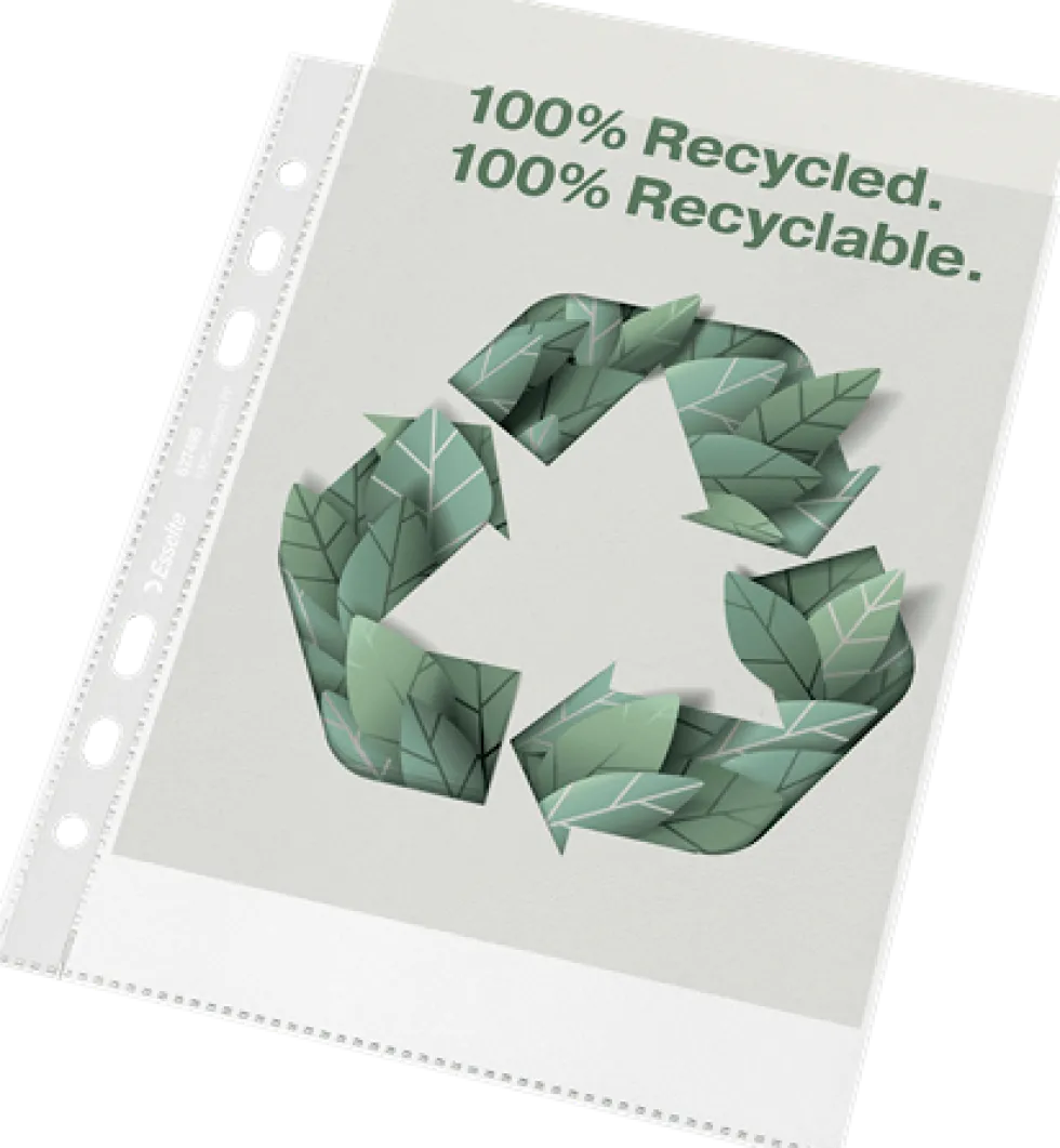 Plastficka ESSELTE rec A5 0,07 100/fp