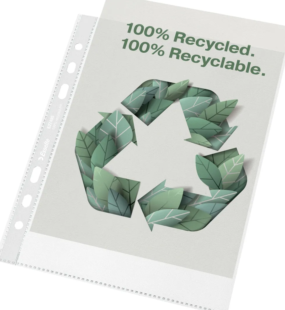 Plastficka ESSELTE rec A5 0,07 100/fp