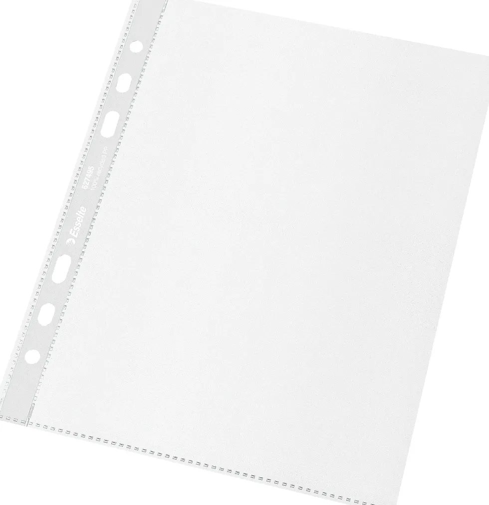 Plastficka ESSELTE rec A5 0,07 100/fp