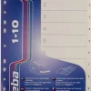 Plastregister KEBA A4 PP 1-10