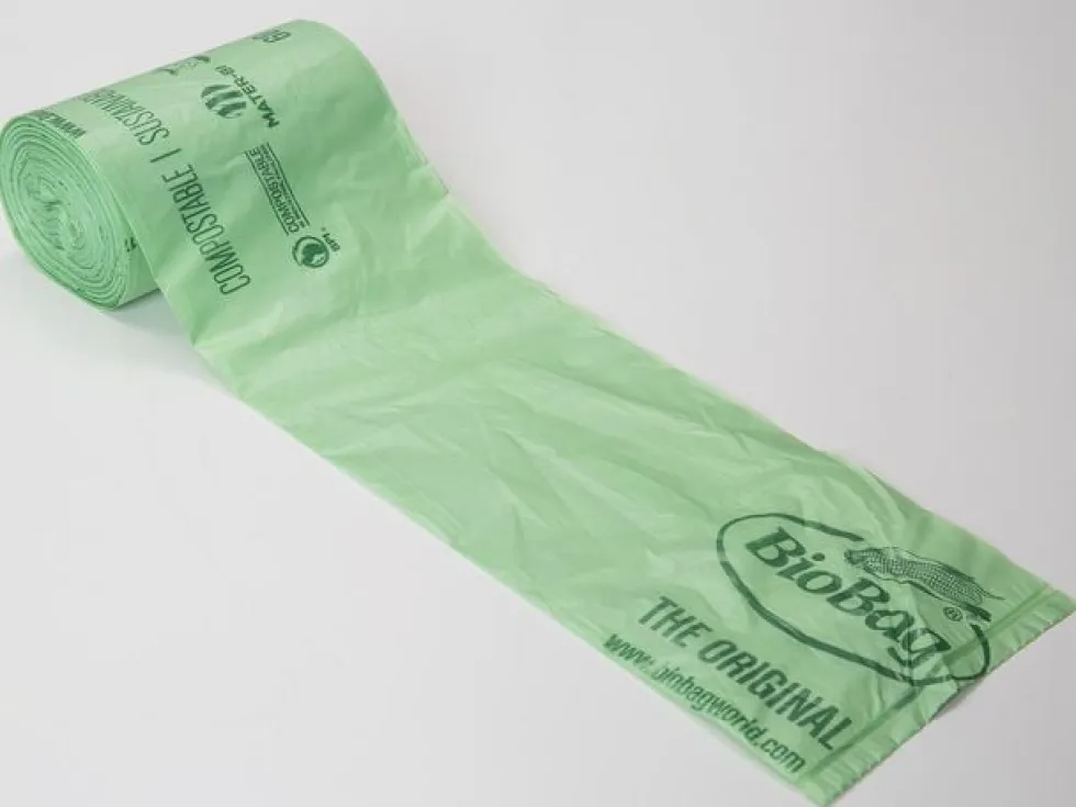 Plastsäck BIOBAG 60L 30my grön 20/rl
