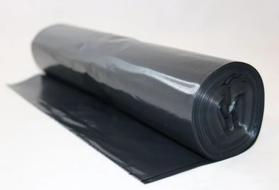 Plastsäck LD R100% 70L 50my svart 25/rl