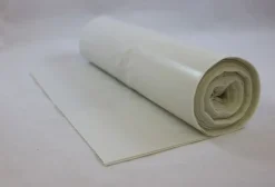 Plastsäck LD R100% 60L 45my transp 25/rl