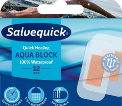 Plåster Salvequick Aqua Block 12/FP