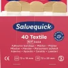 Plåster SALVEQUICK refill textil 40/fp