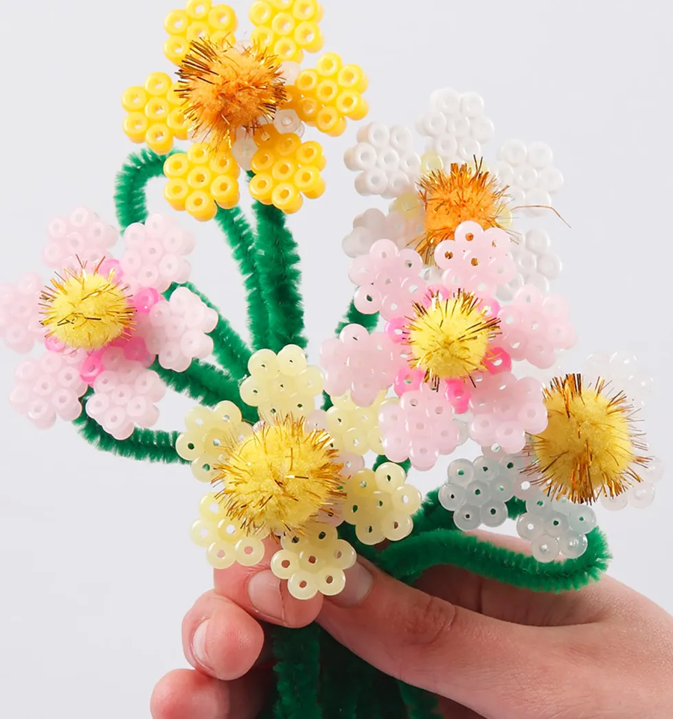 Pompombollar glitter 100/fp