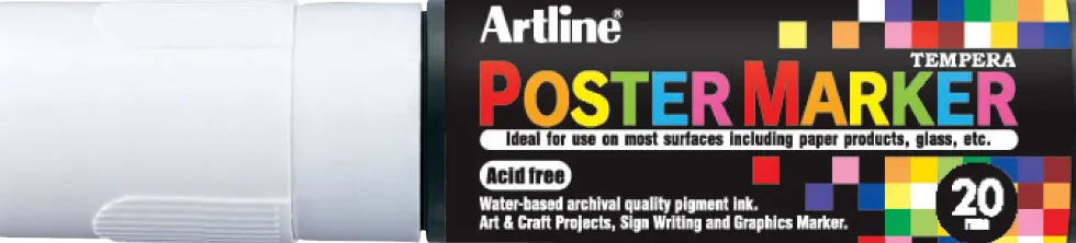 Poster Marker Artline 20 mm vit