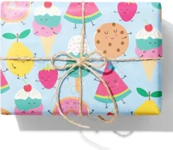 Presentpapper Popsicle 70cmx10m