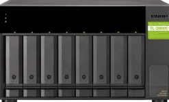 QNAP TL-D800C - Hårddiskarray - 8 fack (SATA-600) - USB 3.2 Gen