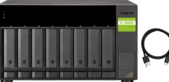 QNAP TL-D800C - Hårddiskarray - 8 fack (SATA-600) - USB 3.2 Gen