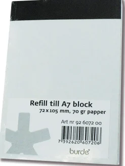 Refill A7 block, 2-pack