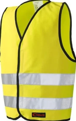 Reflexväst med Kardborre XL gul