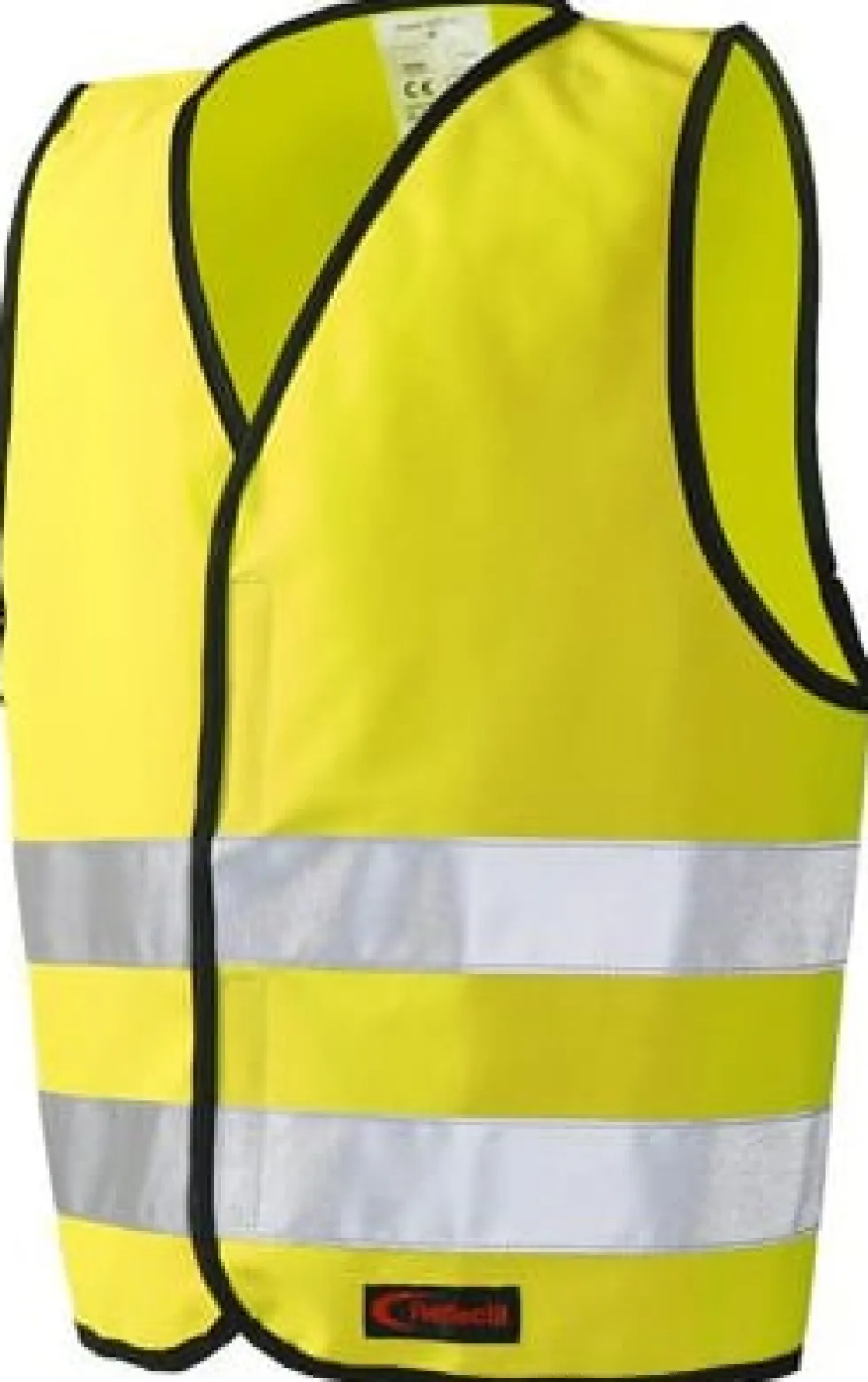 Reflexväst med Kardborre XL gul
