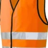 Reflexväst med Kardborre XXL orange