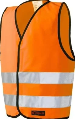 Reflexväst med Kardborre XXL orange
