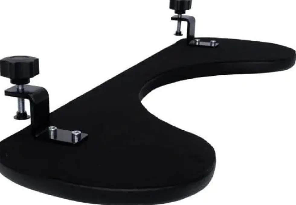 R-Go Ergonomic Armrest bracket & clamp black