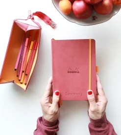 Rhodiarama tray pencase Tangerine