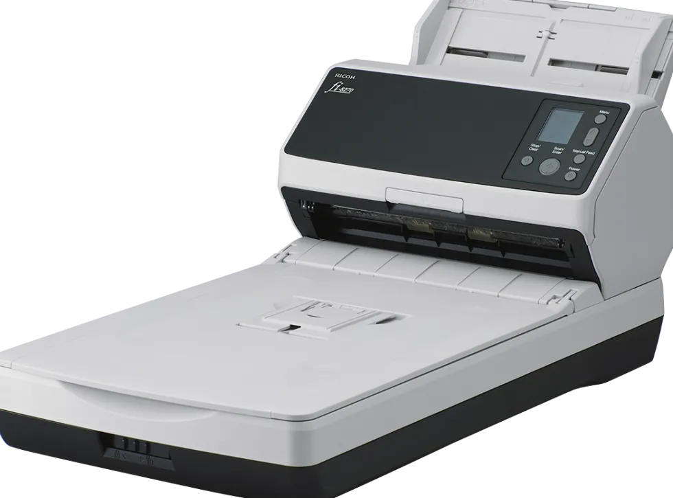 RICOH fi-8270, 70ppm/140ipm A4 Duplex Workgroup Scanner
