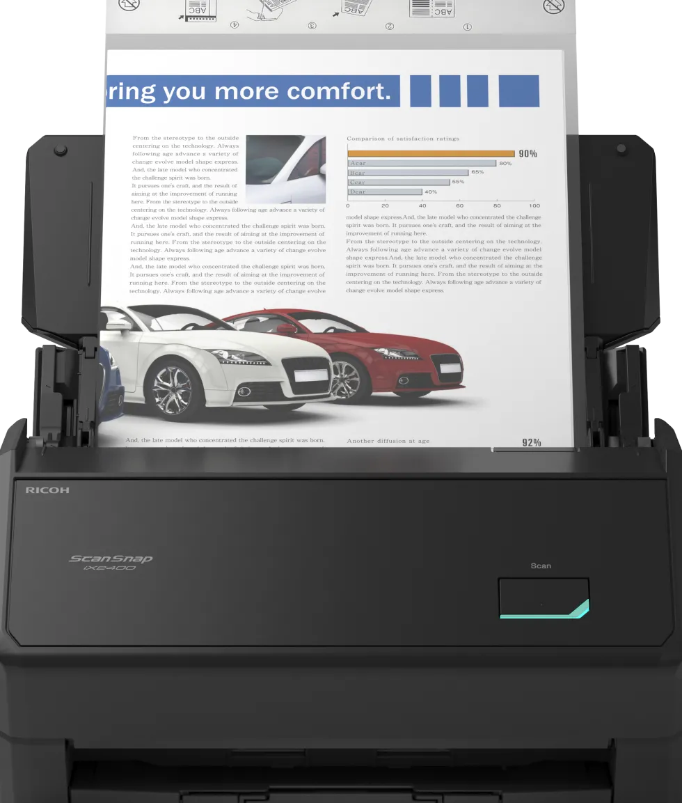 Ricoh ScanSnap iX2400 scanner black