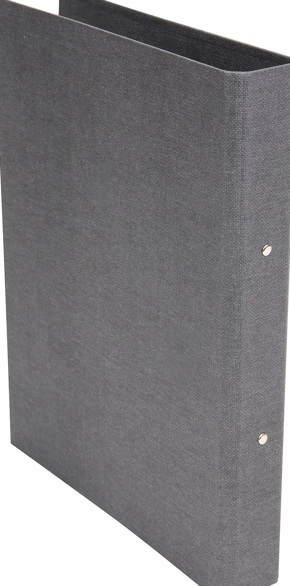 Ringpärm Bigso canvas grå