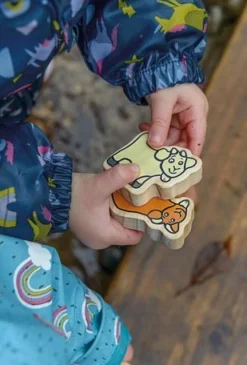 Sagofigurer trä Bockarna bruse 5/fp