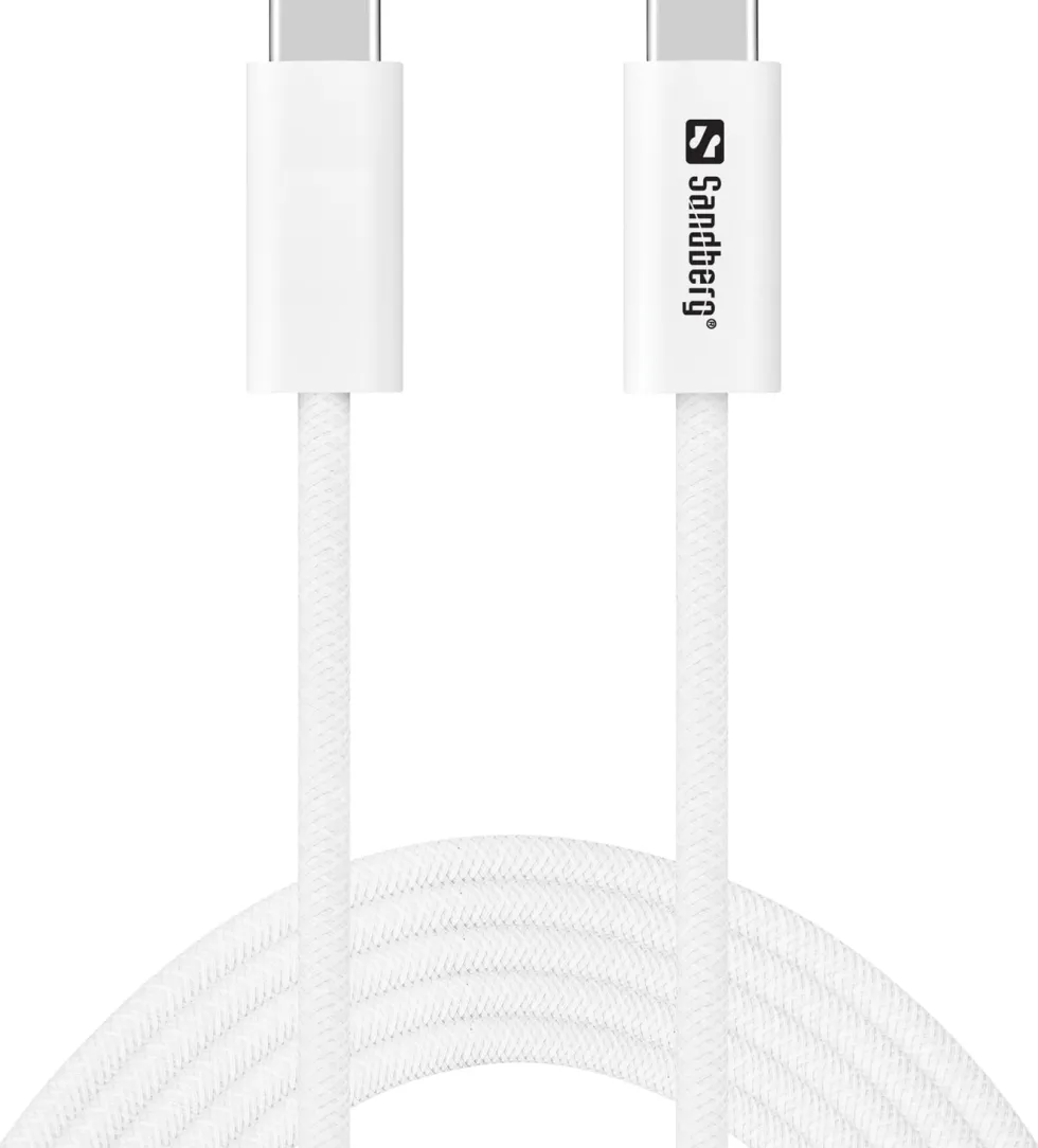 Sandberg USB-C>C USB4 240W+40Gbps, 2M