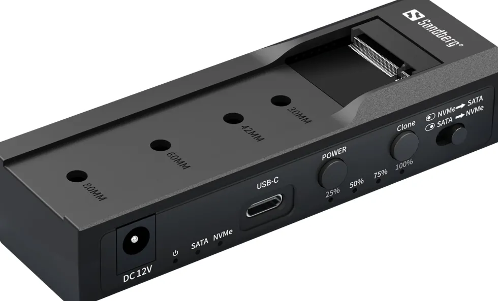 Sandberg USB-3 Cloner+Dock M2+NVMe+SATA