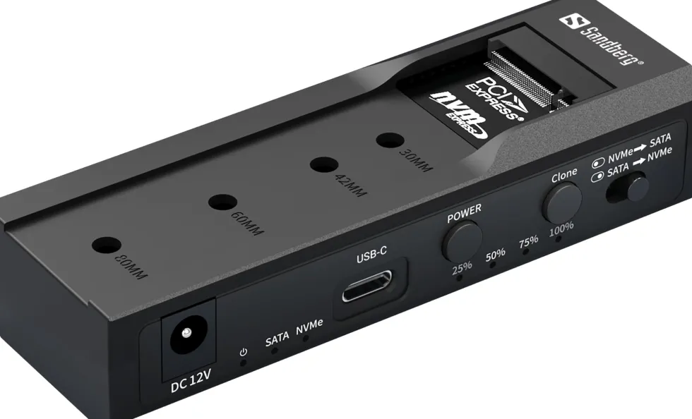 Sandberg USB-3 Cloner+Dock M2+NVMe+SATA