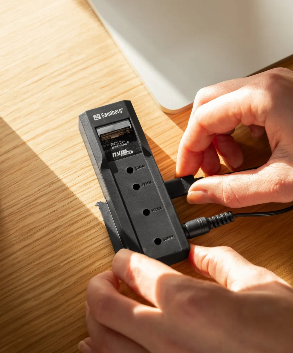 Sandberg USB-3 Cloner+Dock M2+NVMe+SATA