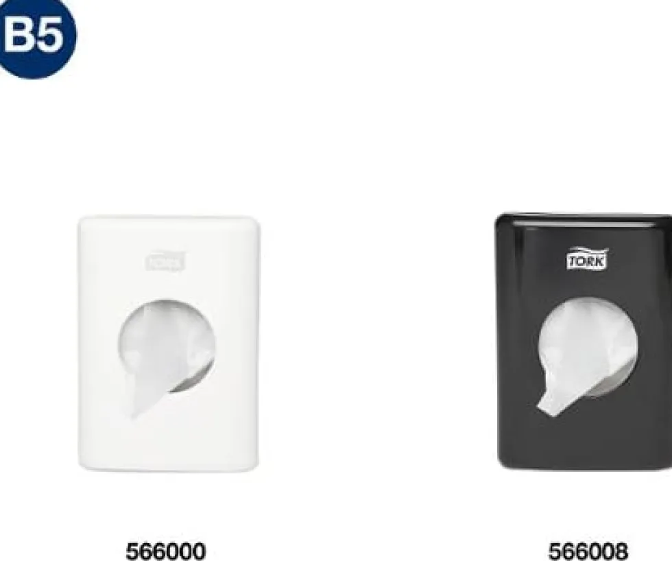 Sanitetspåse TORK B5 vit 25/fp