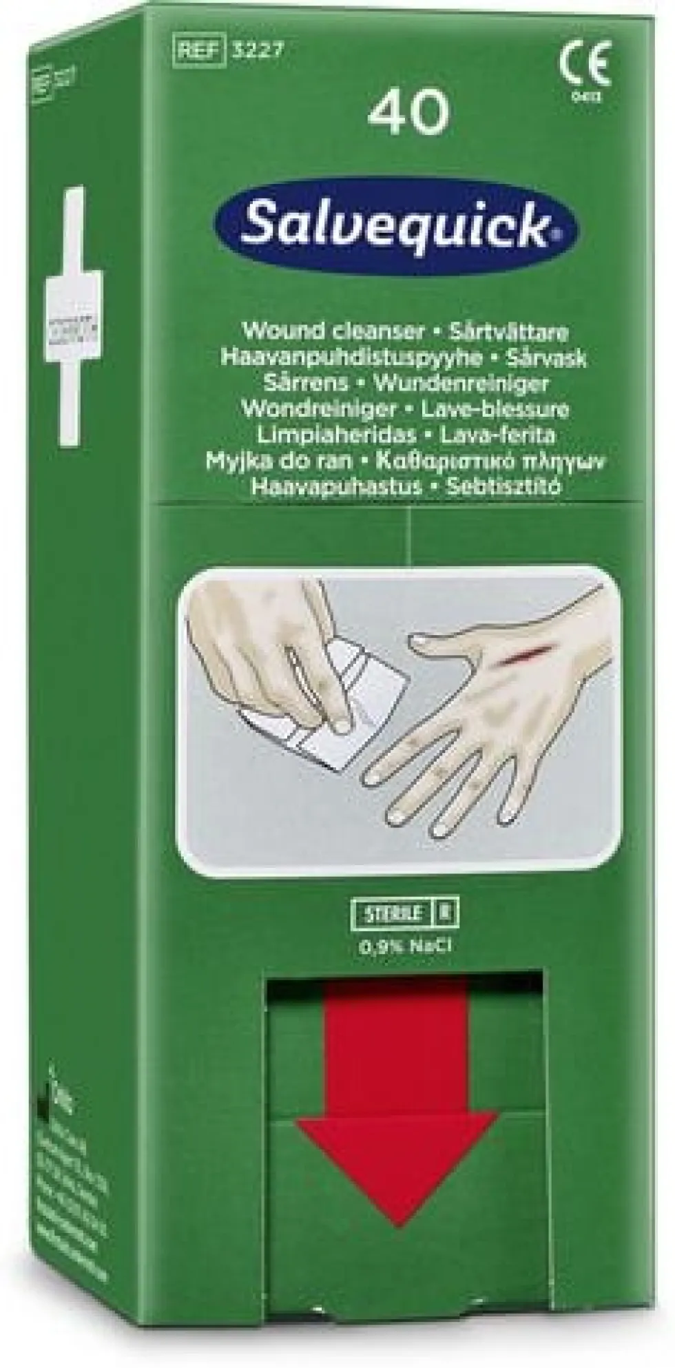 Savett Sårtvättare 3227, 40/ask