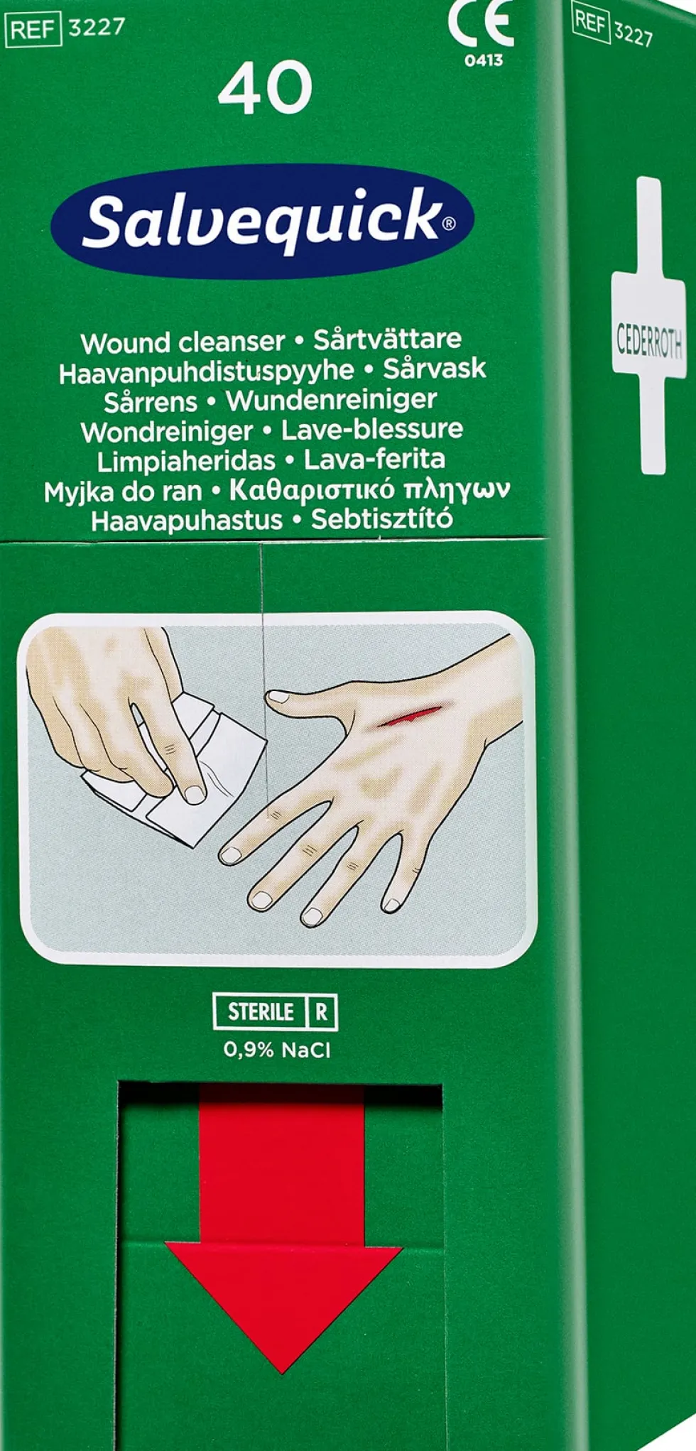 Savett Sårtvättare 3227, 40/ask