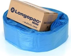 Säckkassett LONGOPAC Mini Strong 45m blå