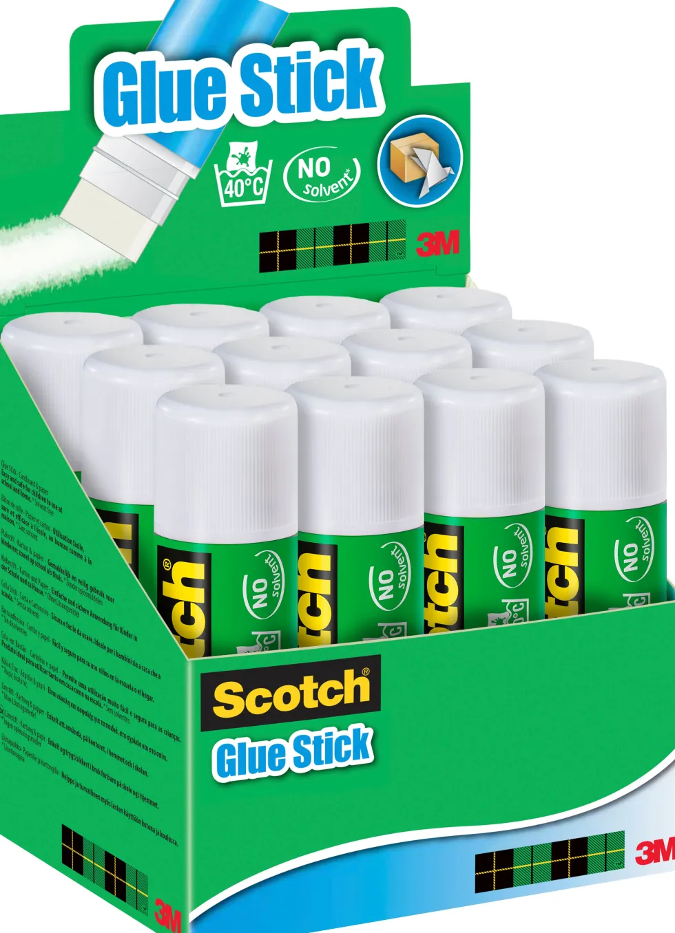 Scotch Permanent limstift 40g display