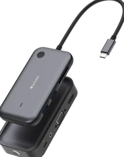 Share My Screen USB-C Wireless Display Adapter 1080P w/Hub